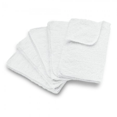 Karcher Steam Cleaner Clip On Terry Wide Floor Cloth Set - SC1 SC2 SC3 SC4 SC5 SG4/2 SG4/4 | 6.369-481.0
